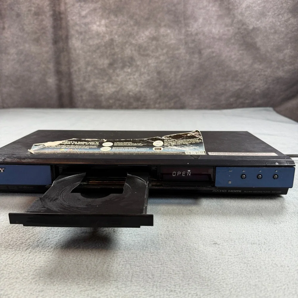Sony BDP-S350 Blu-ray Disc DVD Player 1080p HDMI BD-Live with Remote Tested